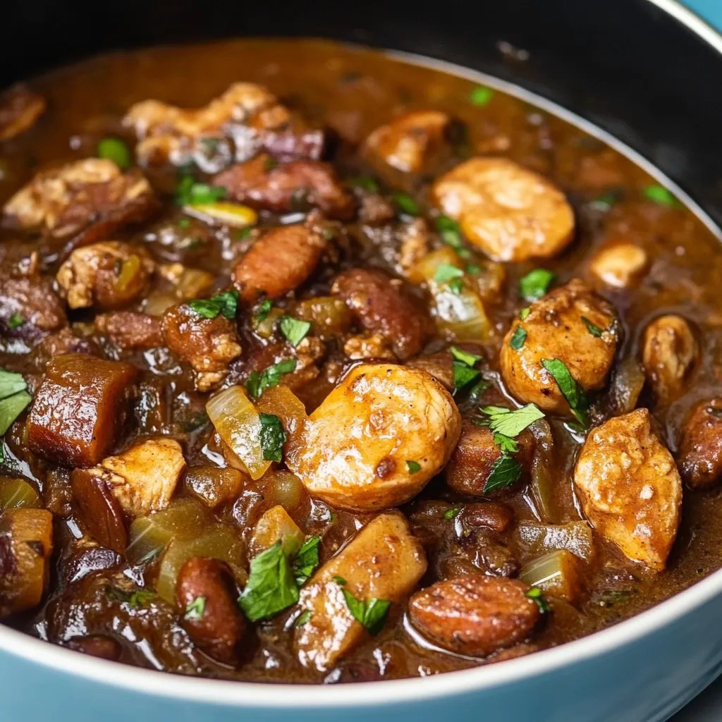 Chicken and Sausage Gumbo