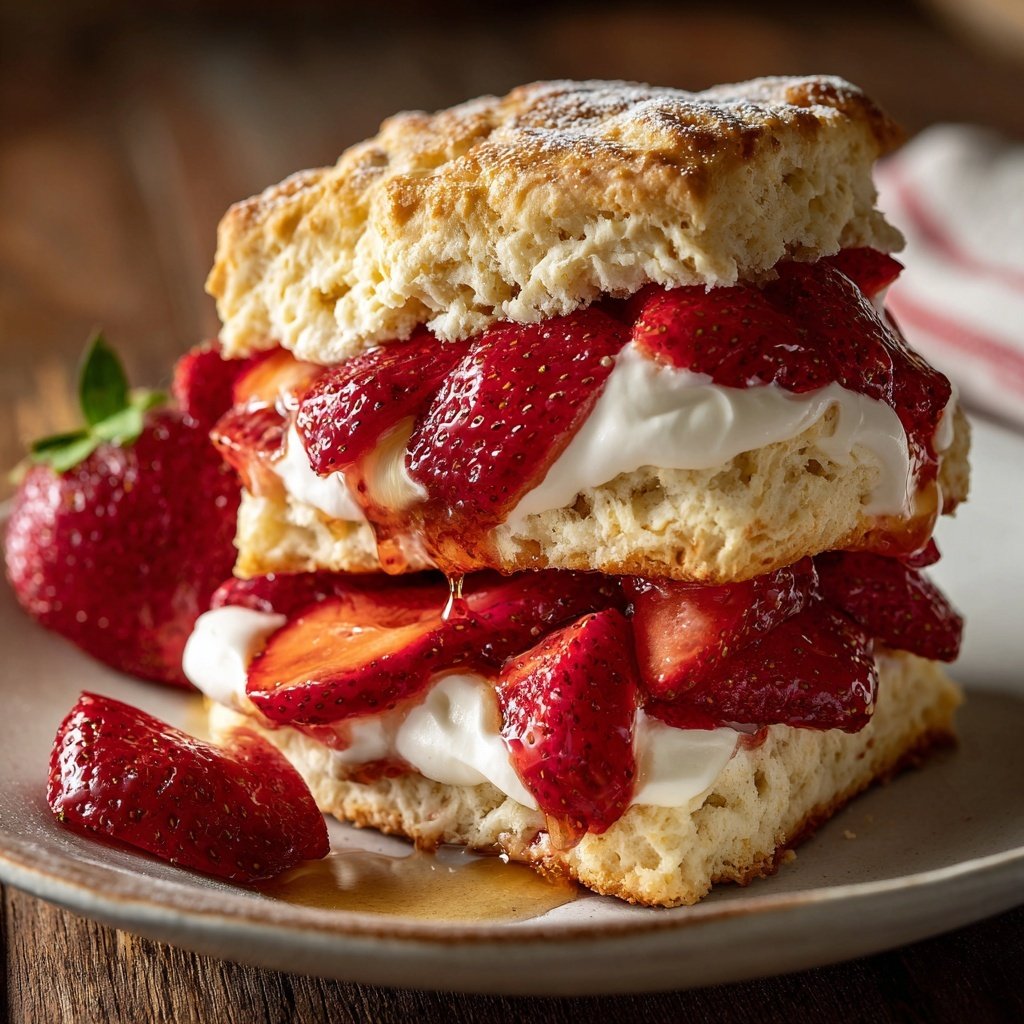 Classic Southern Strawberry Shortcake