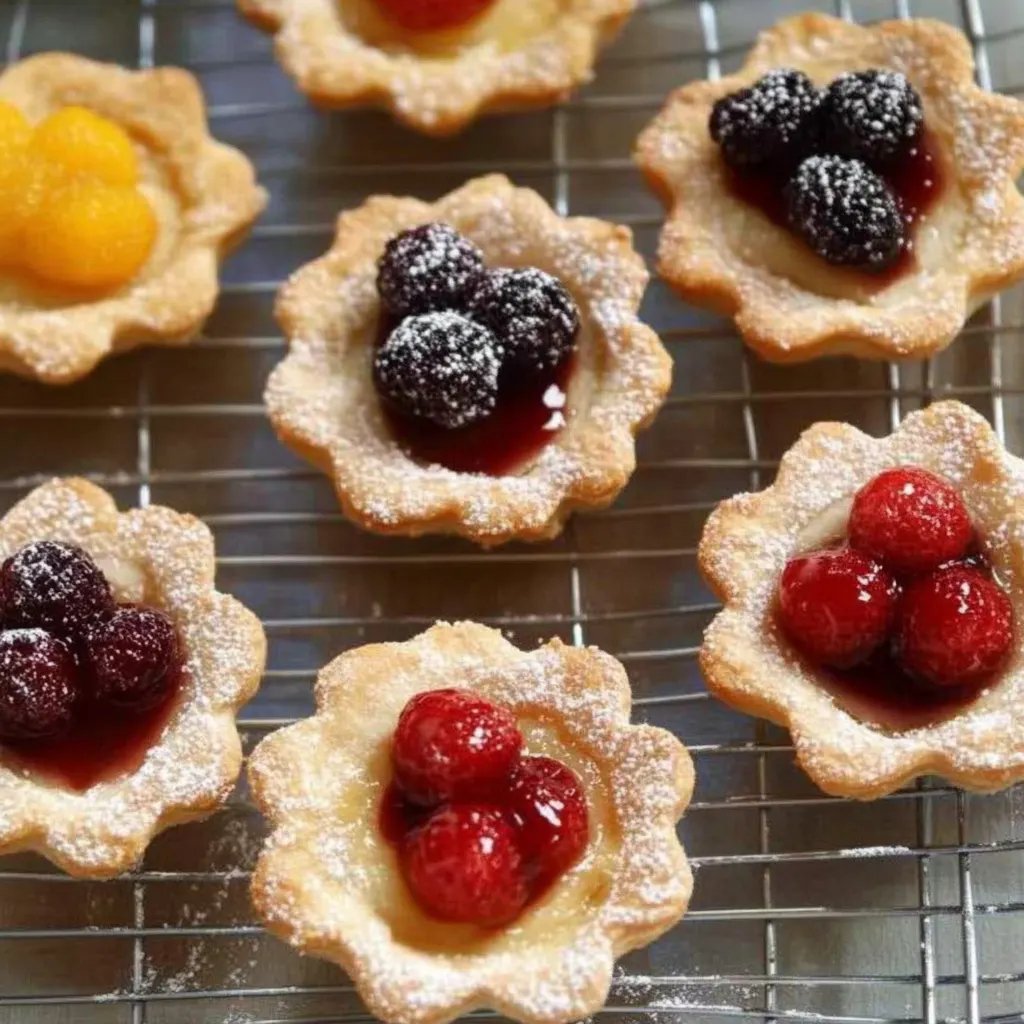 Mini Cream Cheese-Jam Flower Tarts: An Amazing Ultimate Recipe