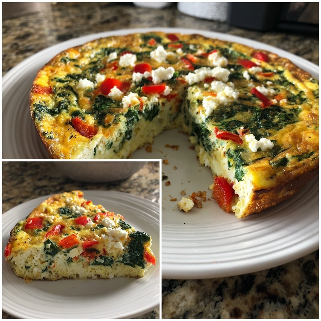 Veggie Egg White Frittata