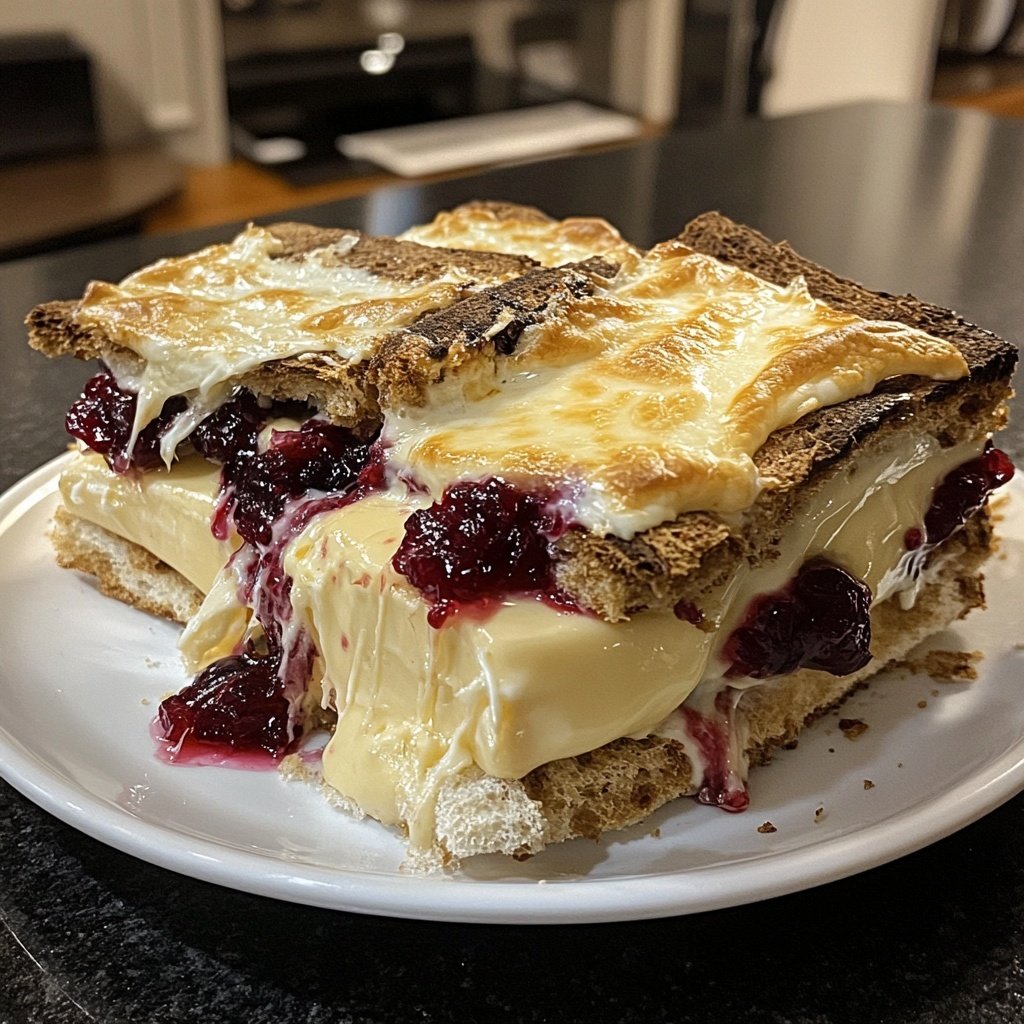 Cranberry Brie S'mores