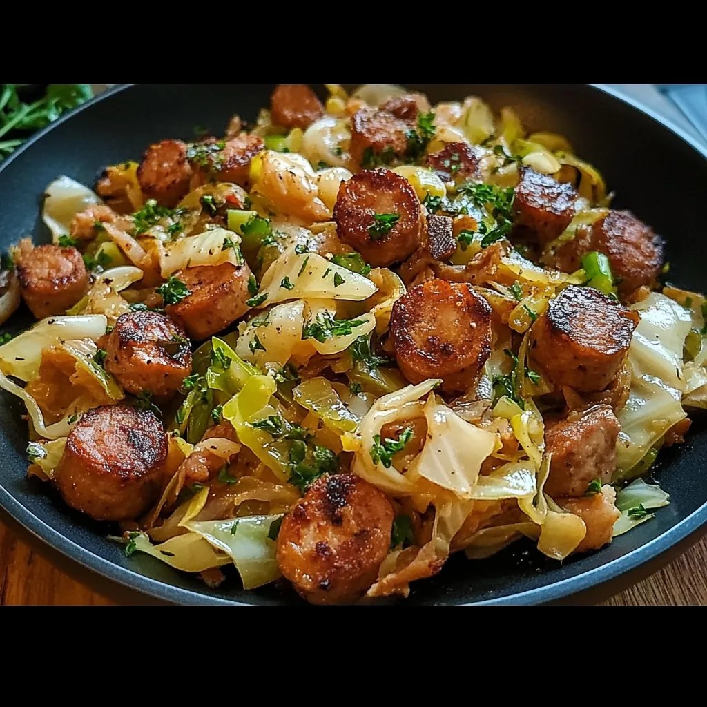 Sausage and Cabbage Stir Fry: An Amazing Ultimate Recipe for 5