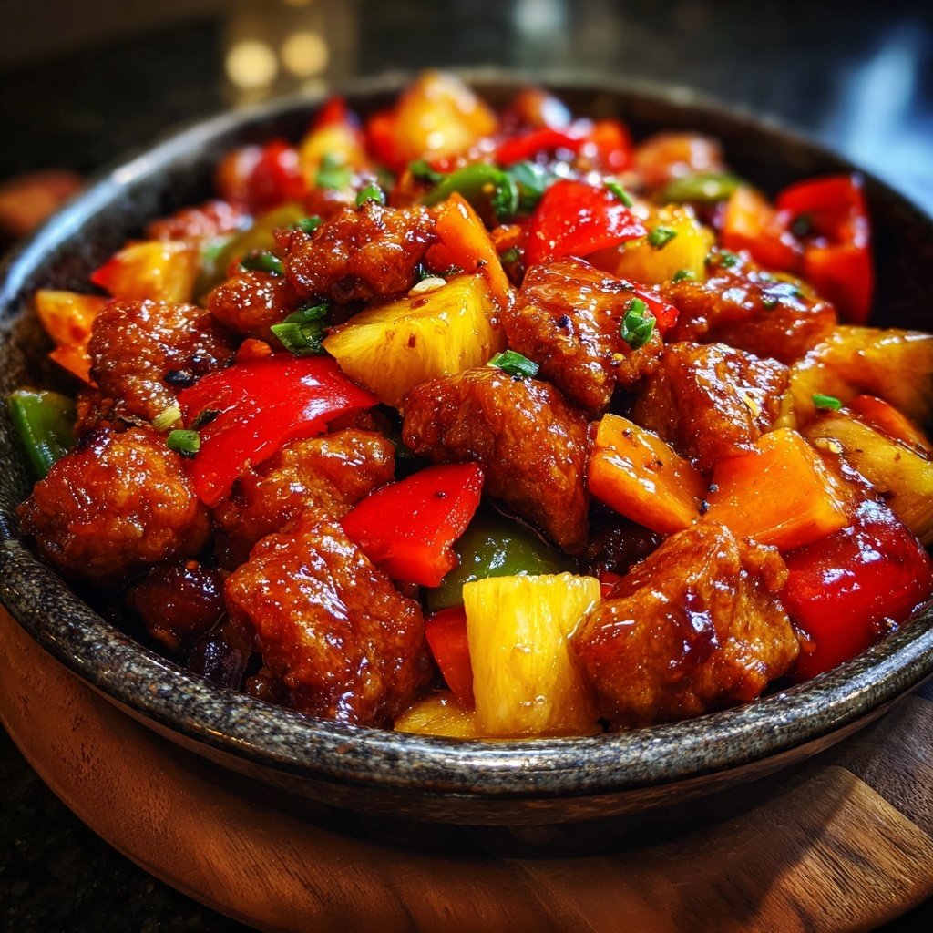 Sweet and Sour Chicken Stir-fry