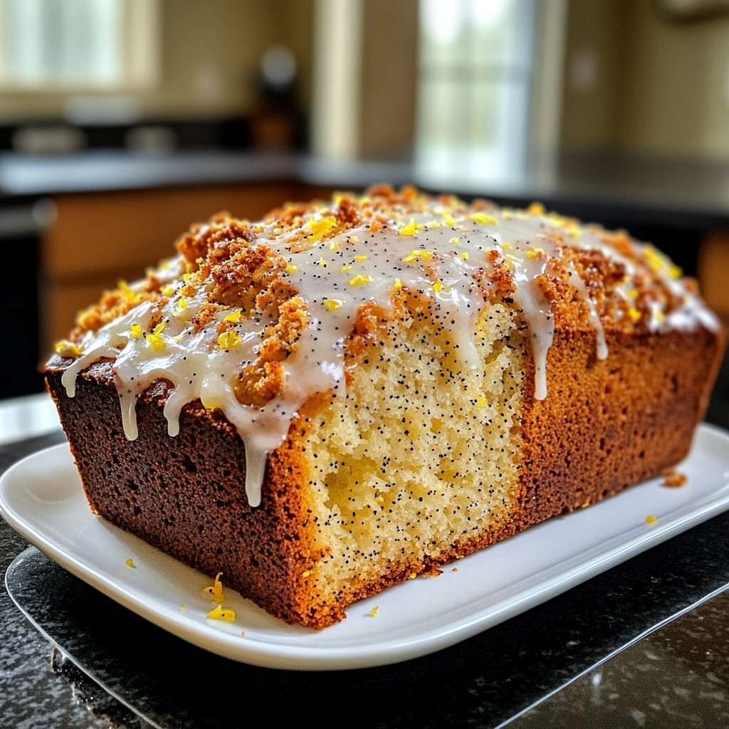 Meyer Lemon Poppy Seed Bread