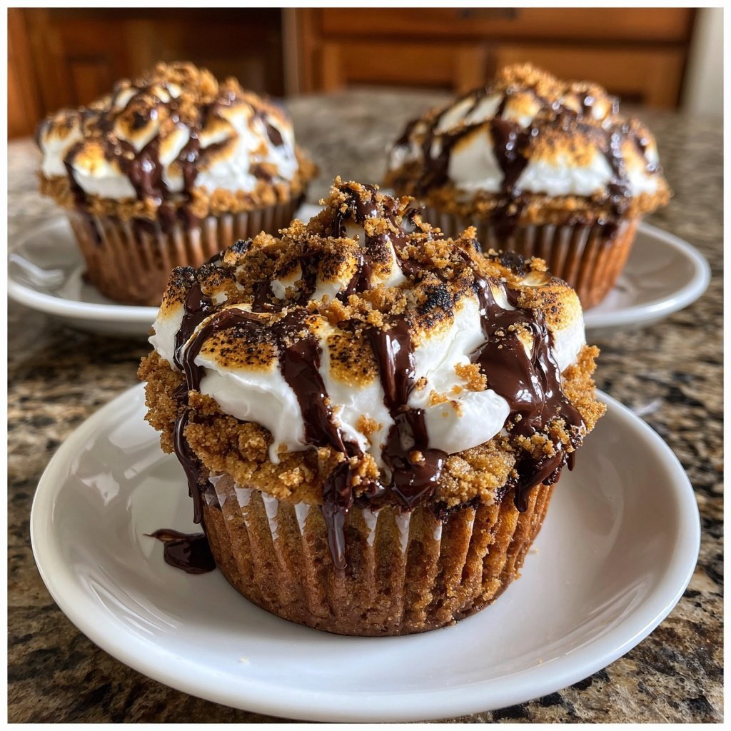 S'mores Cupcake Adventure