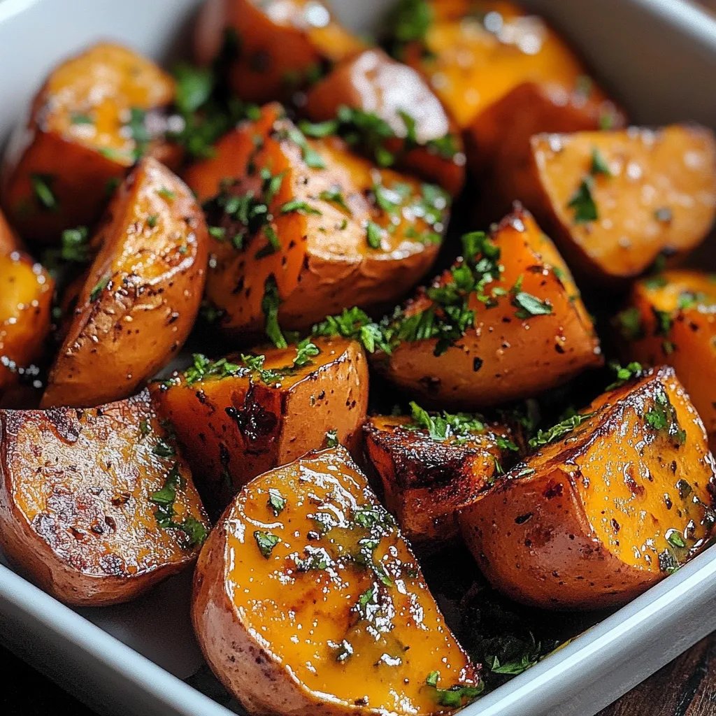 Garlic Butter Roasted Sweet Potatoes: An Incredible Ultimate Recipe