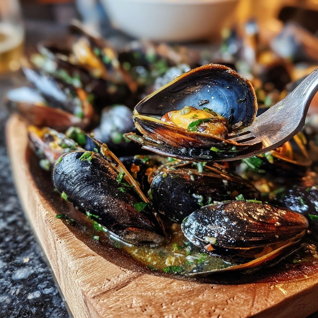 Mussels in White Wine Sauce