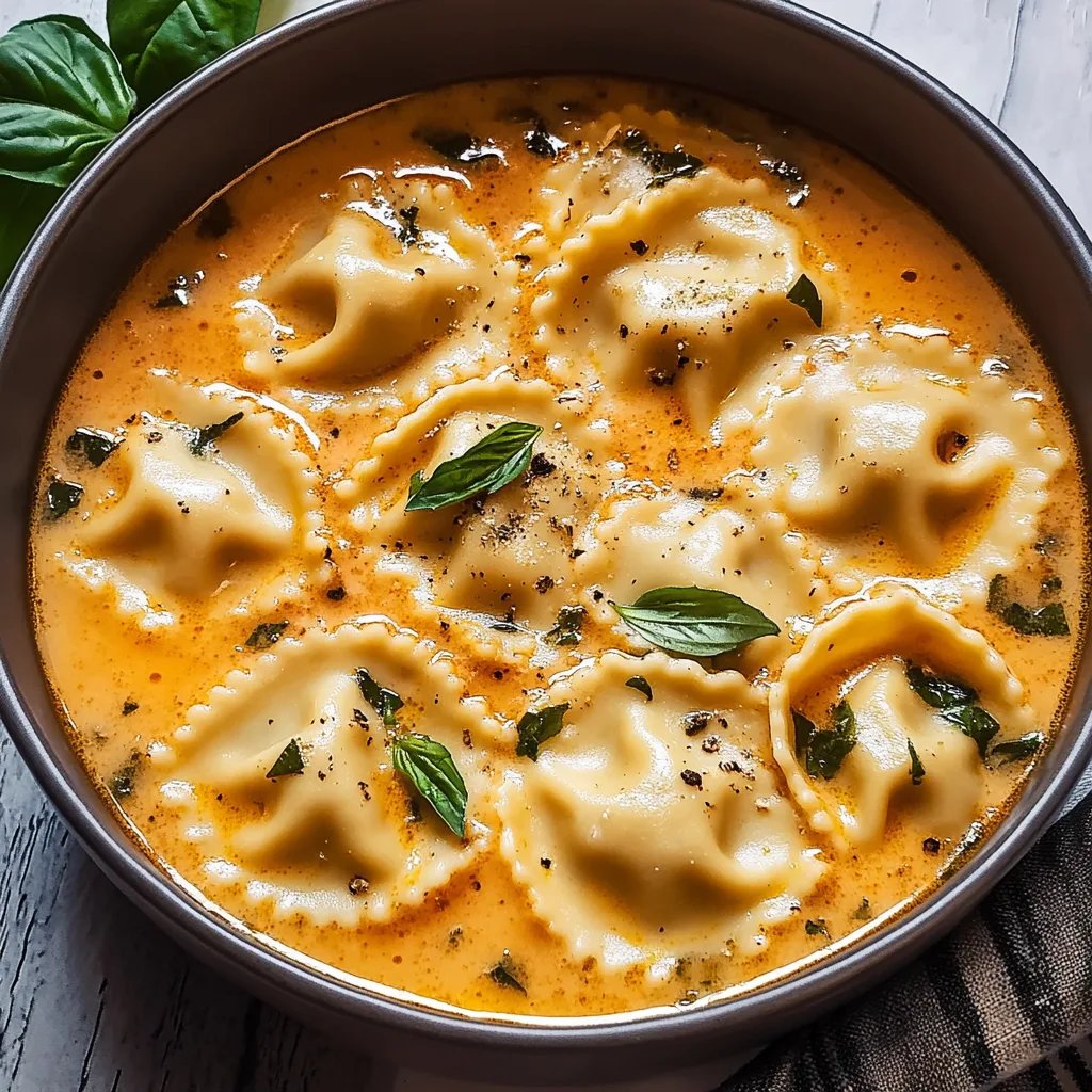 Creamy Tuscan Ravioli Soup: An Amazing Ultimate Recipe
