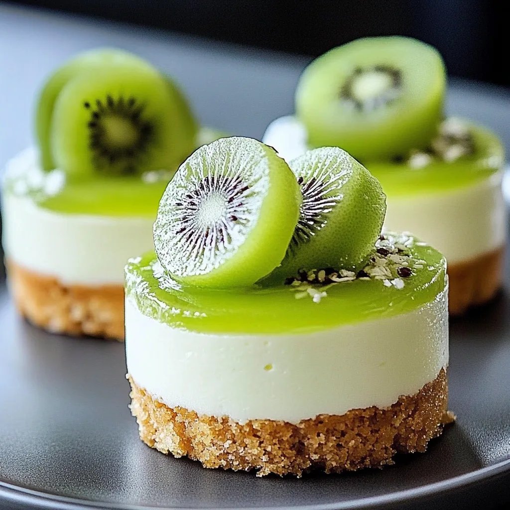 Kiwi Lime Mini Cheesecakes: An Amazing Ultimate Recipe