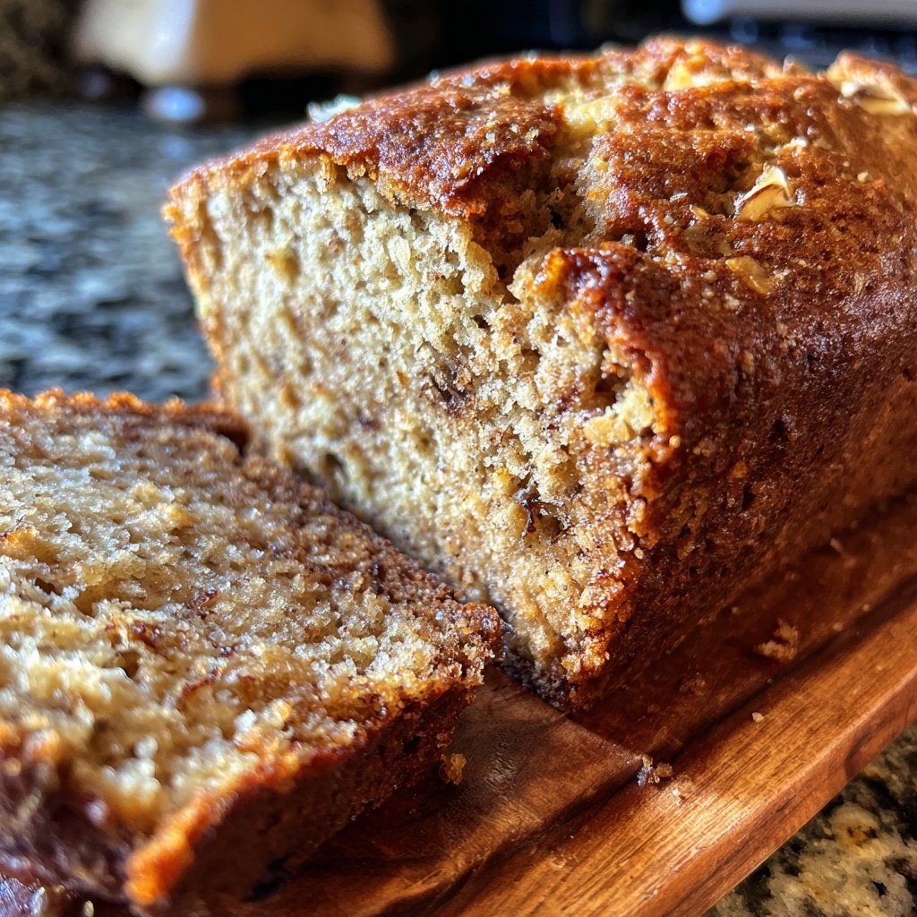 Spiced Banana Oat Bread