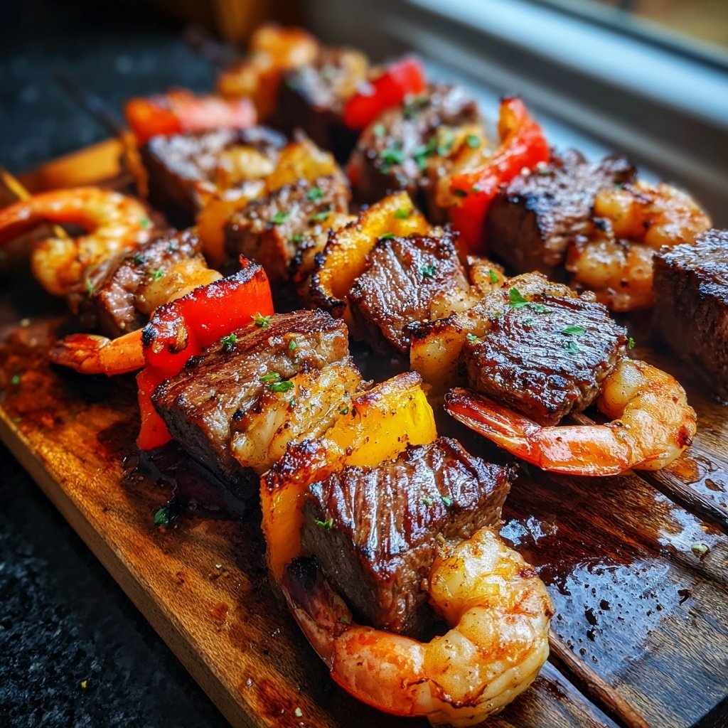Surf and Turf Skewers