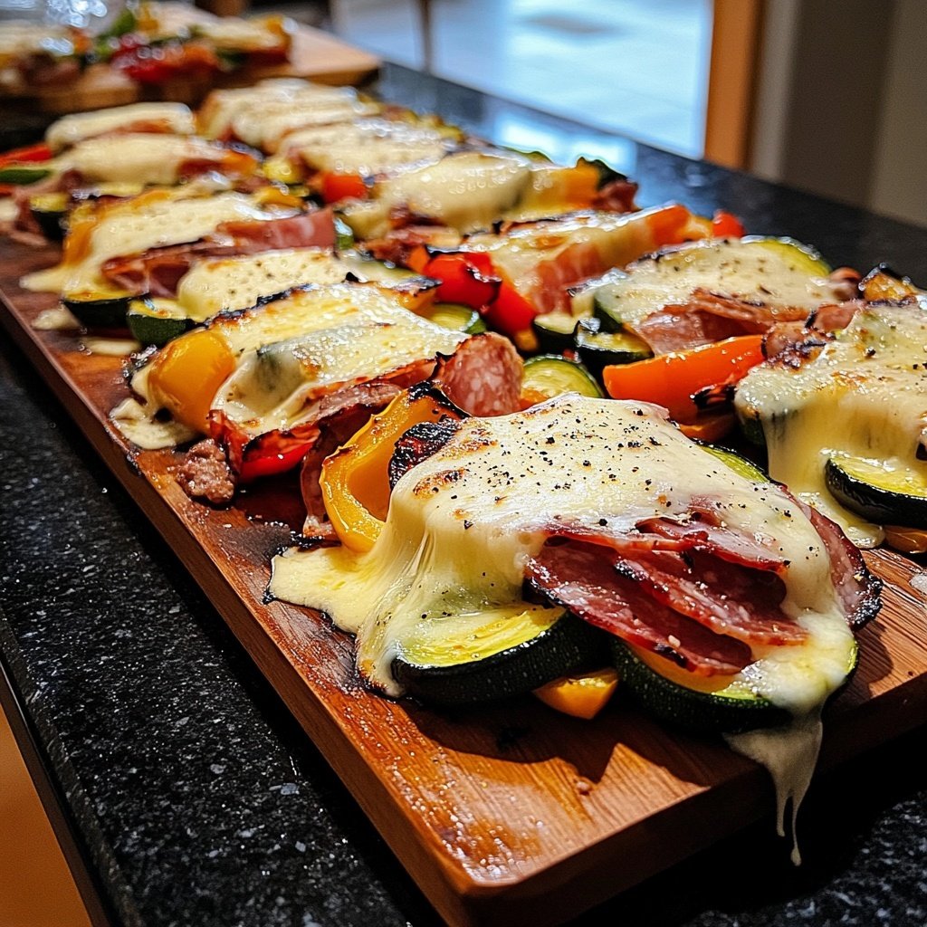 Raclette Party Ideas with Vegetables and Meats