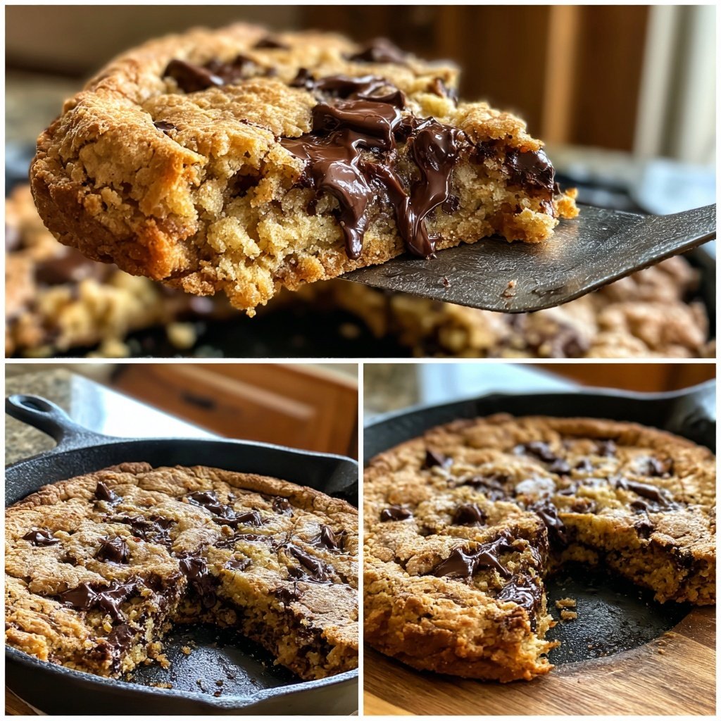 Chocolate Chip Skillet Cookie