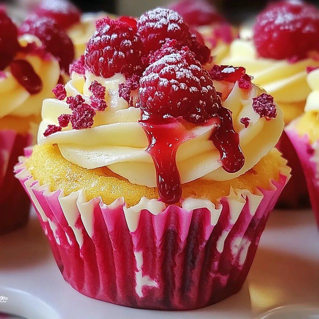 Raspberry Lemon Heaven Cupcakes: An Incredible Ultimate Recipe