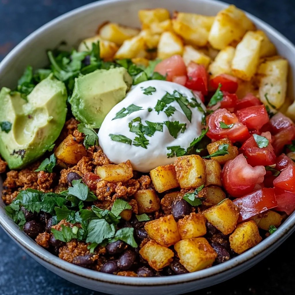 Loaded Potato Taco Bowl: An Incredible Ultimate Recipe