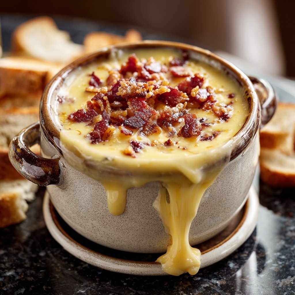 Luscious Maple Bacon Fondue
