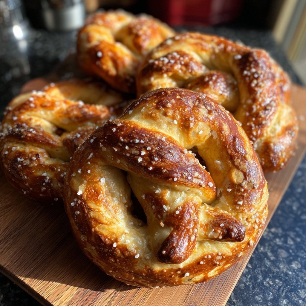 Homemade Soft Pretzels