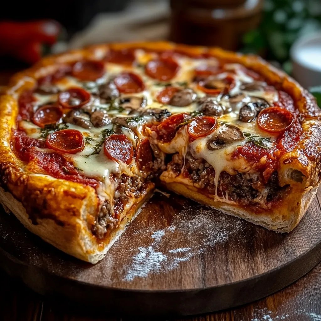 Deep-Dish Pizza Pie