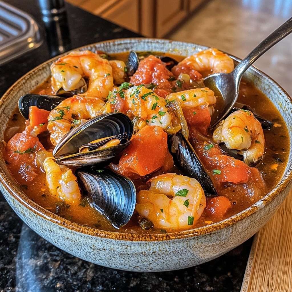 Savor Every Spoonful of Easy Cioppino Delight
