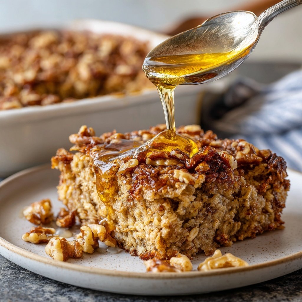 Maple Walnut Baked Oatmeal