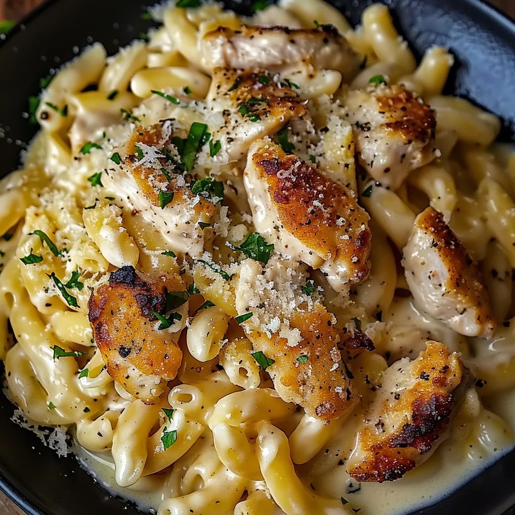 Easy Parmesan Chicken Pasta