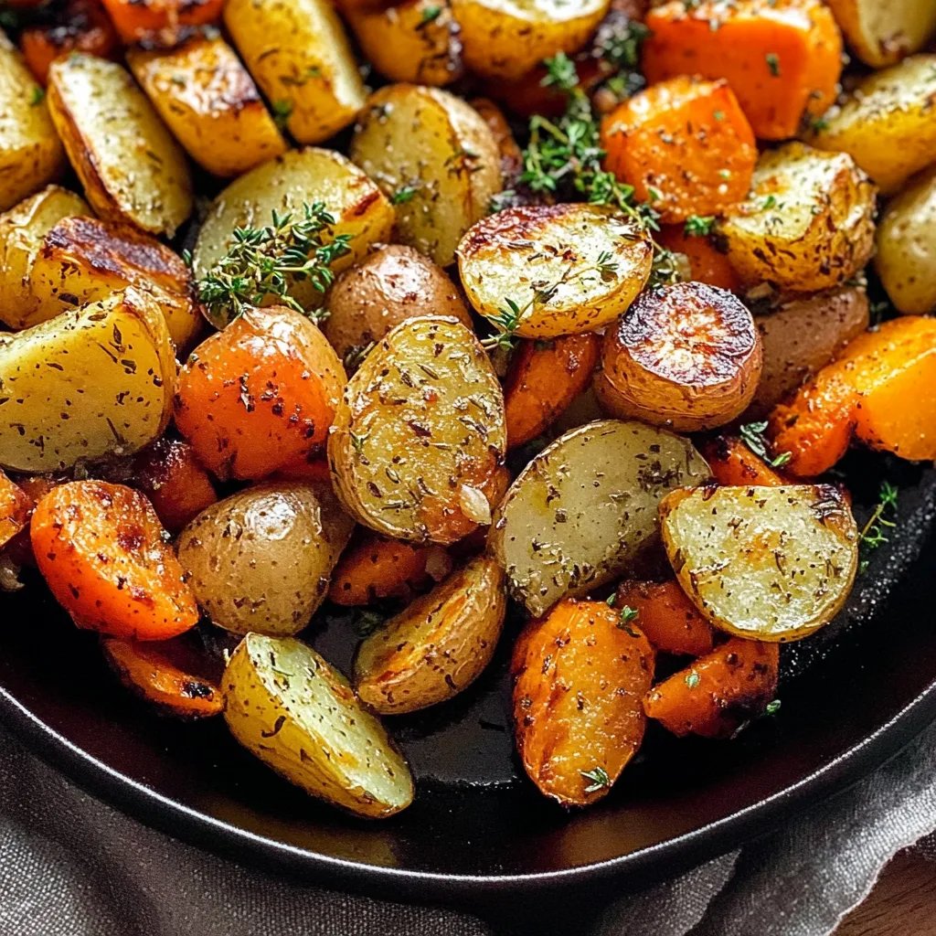 Garlic Herb Roasted Potatoes, Carrots, and Zucchini: An Amazing Ultimate Recipe