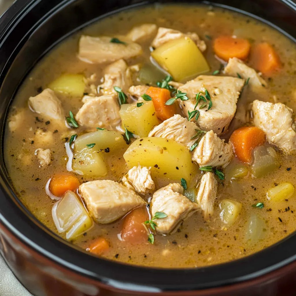 Crockpot Chicken Stew