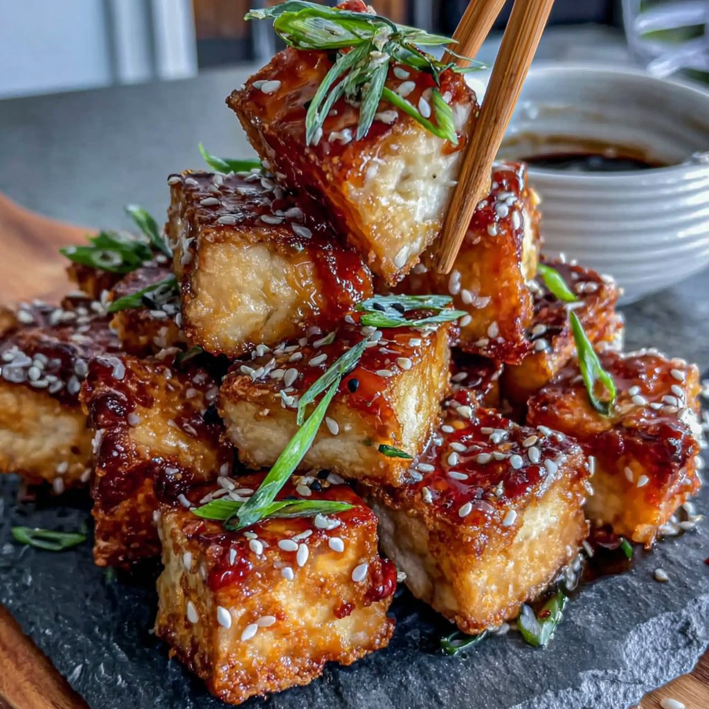 Teriyaki Glazed Tofu
