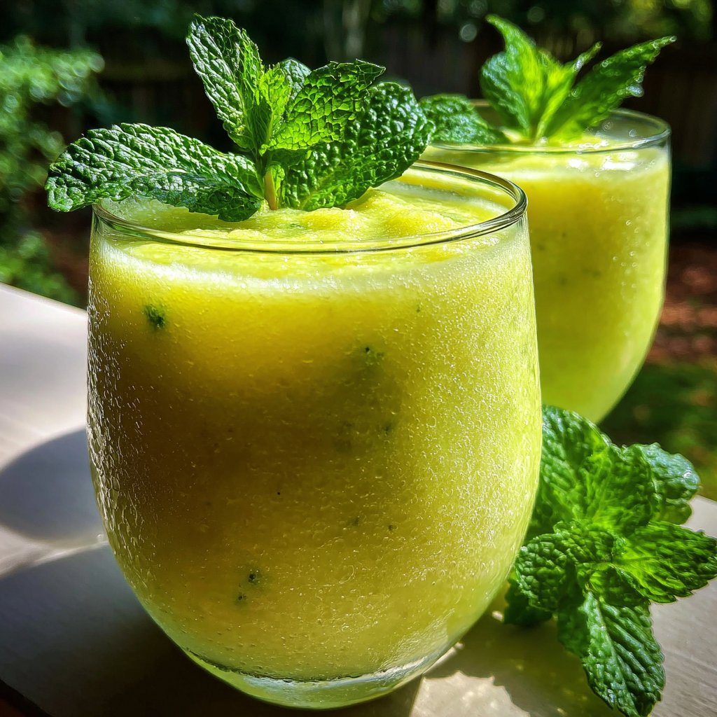 Pineapple Mint Smoothie