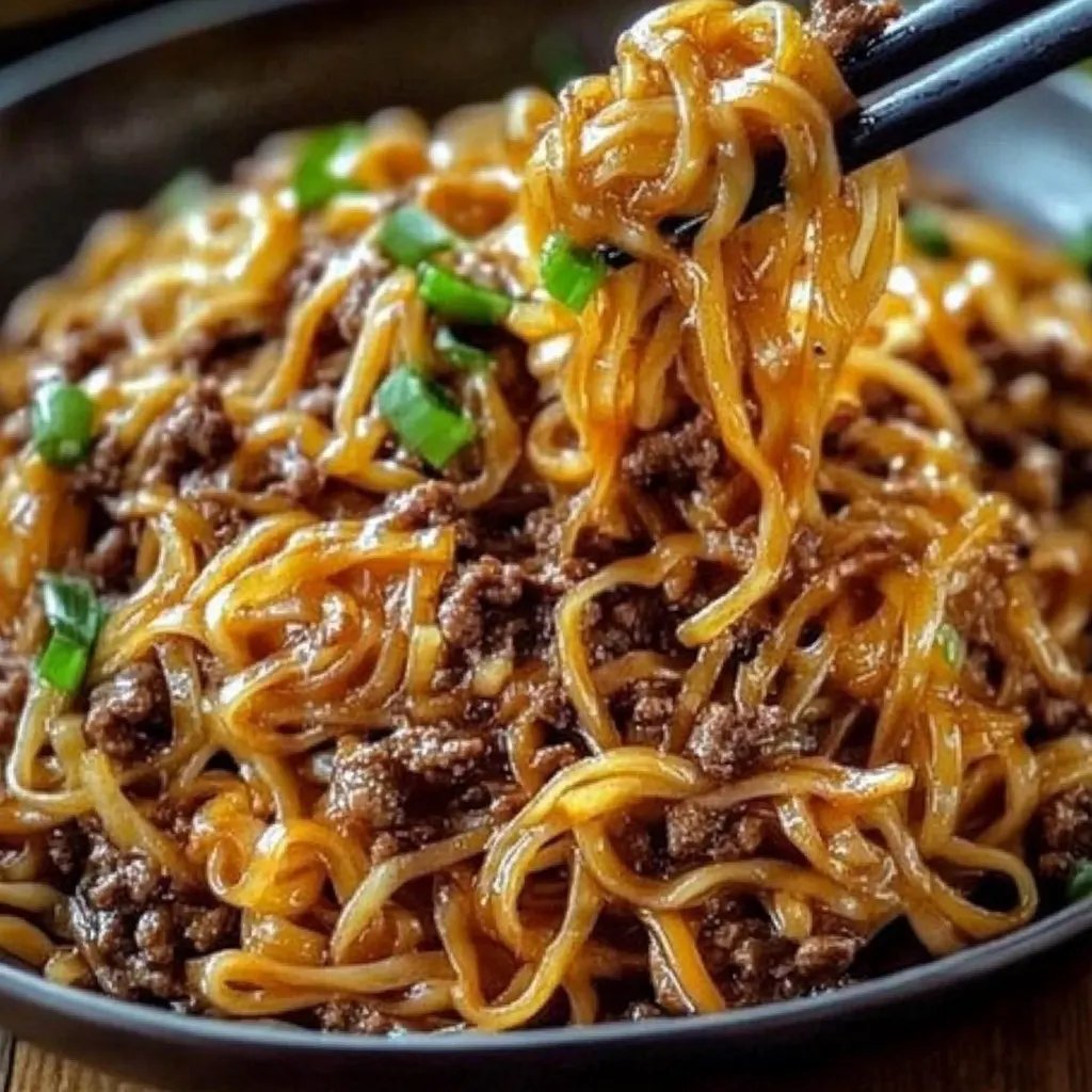 Mongolian Ground Beef Noodles: An Amazing Ultimate Recipe