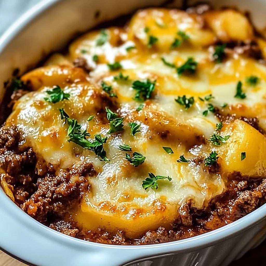 Hobo Casserole with Ground Beef & Potatoes – An Incredible 5-Ingredient Recipe