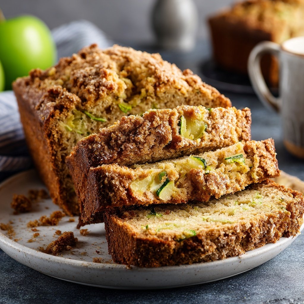 Apple Zucchini Bread Moist