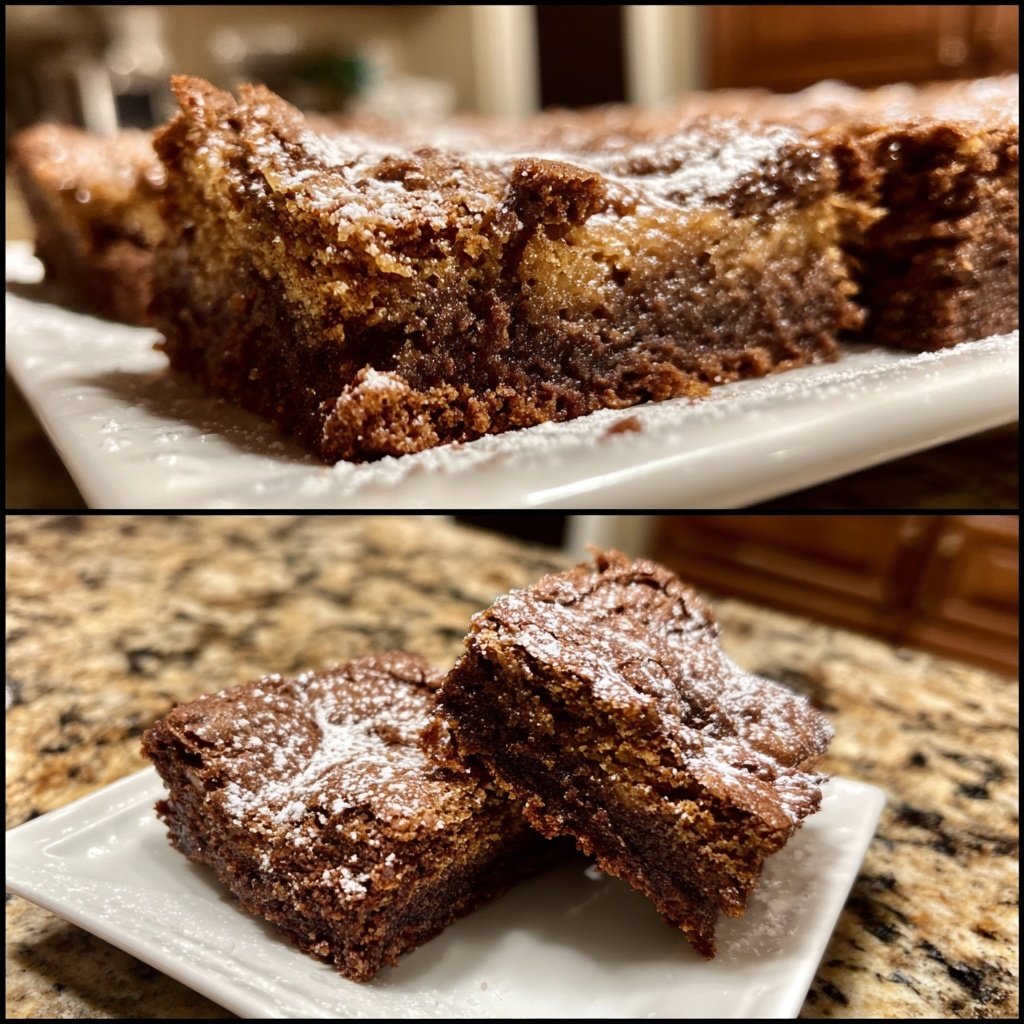 Cinnamon Cottage Cheese Brownies