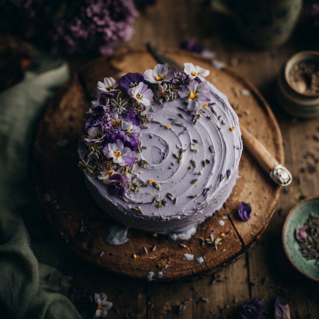 Lavender Honey Buttercream Frosting