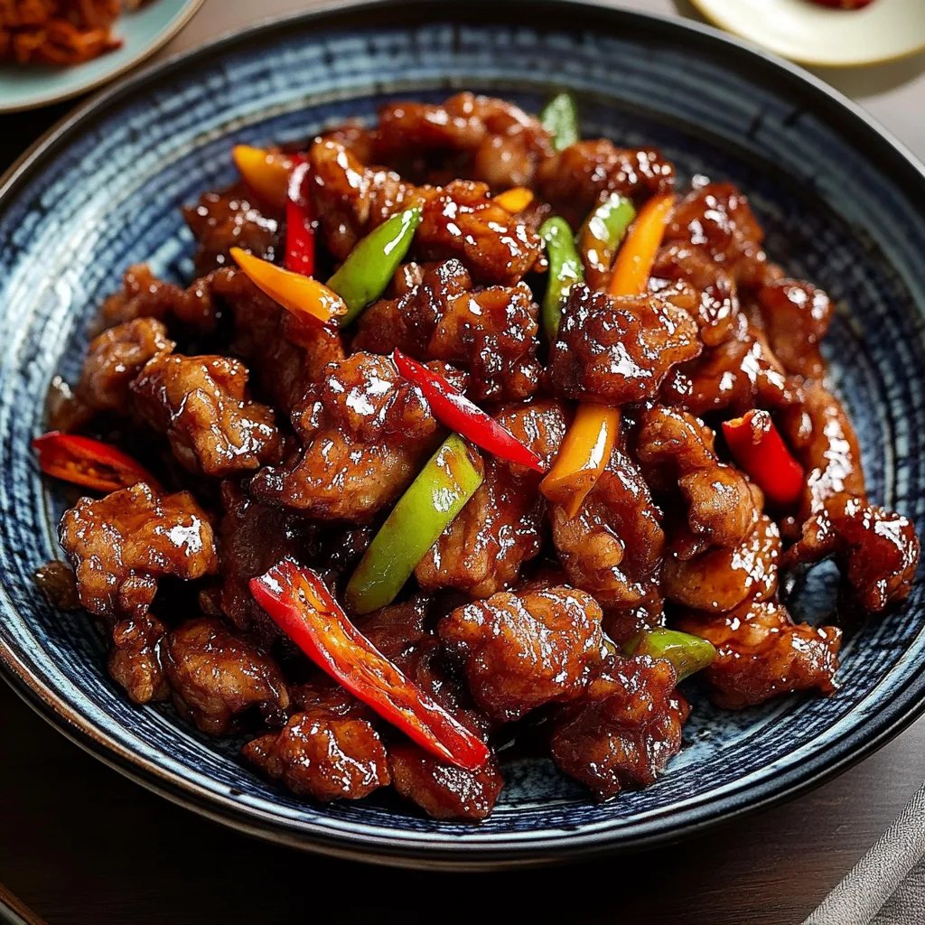 Crispy Chilli Beef with Sweet Chilli