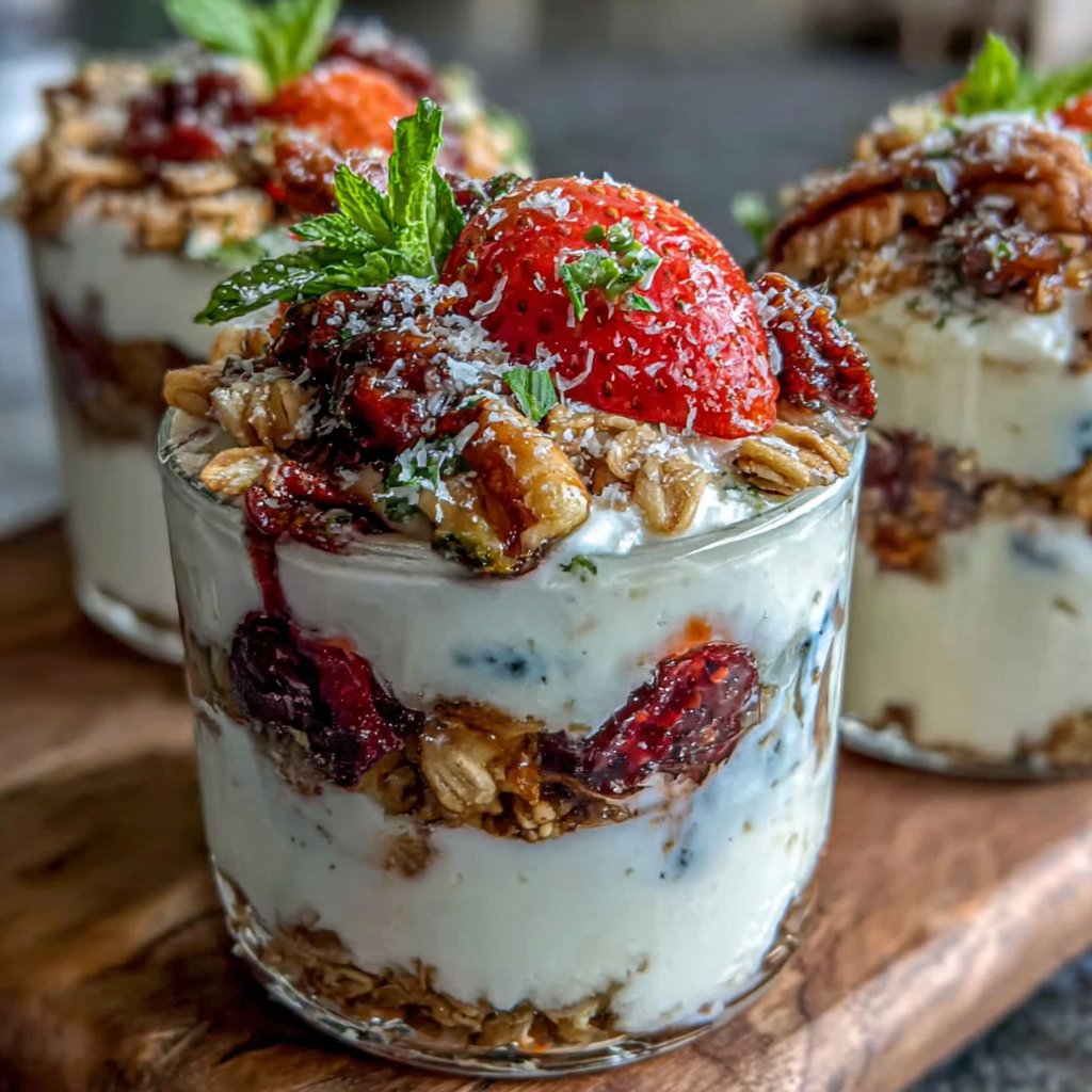 Greek Yogurt Parfait Bar