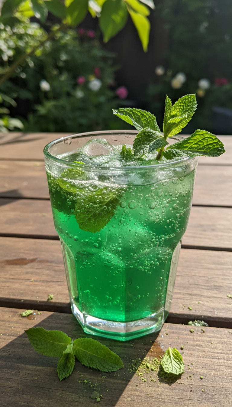 Sparkling Green Tea Refresher