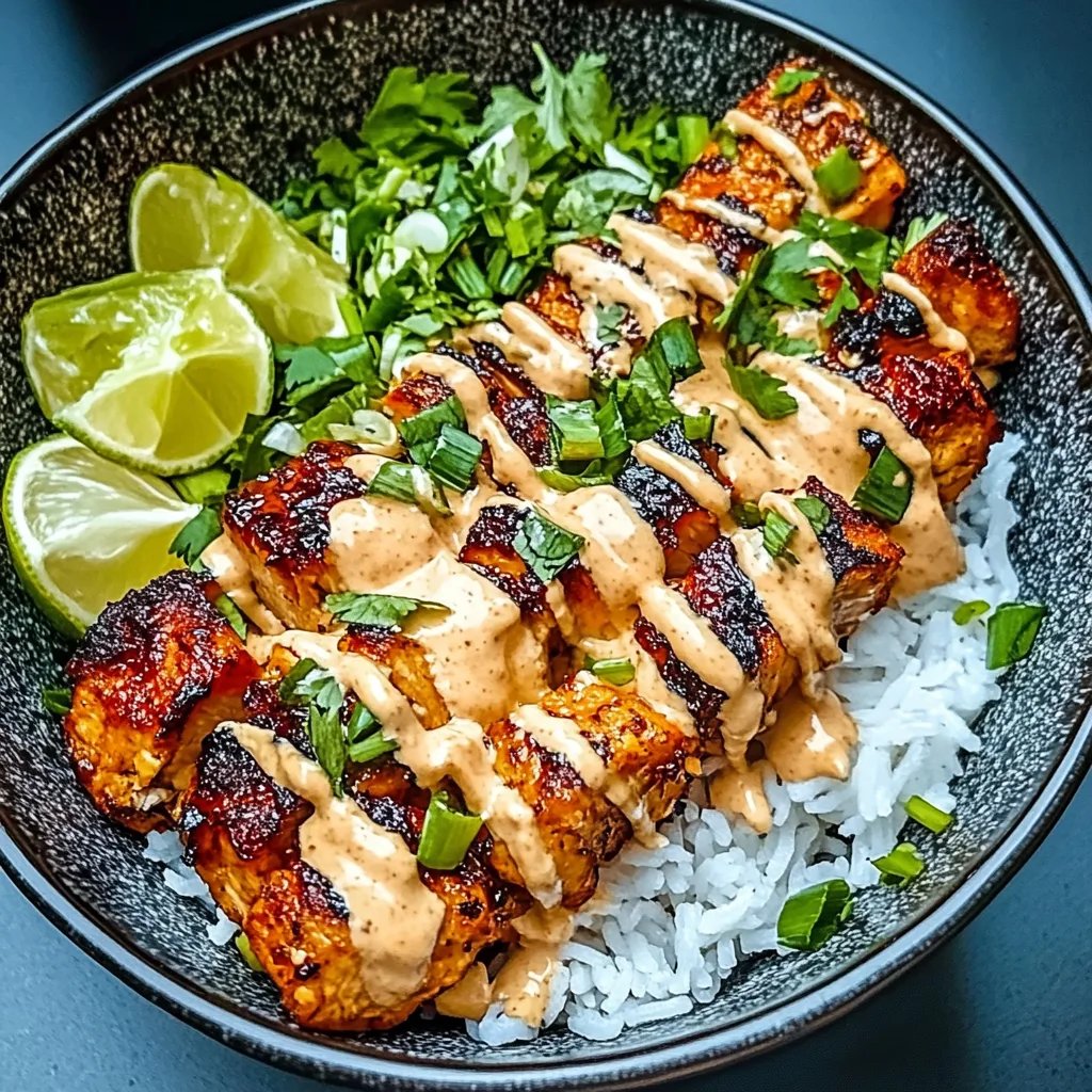 Sweet Chili Chicken Bowl with Coconut Lime Drizzle: An Incredible 7-Step Recipe
