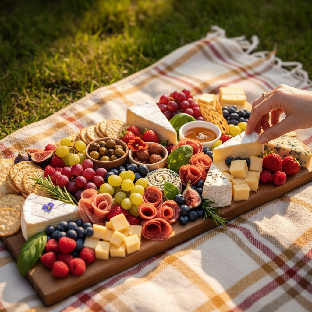 Romantic Picnic Charcuterie Set