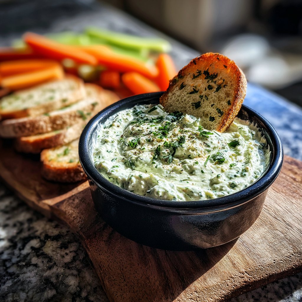 Green Goddess Cottage Cheese Dip