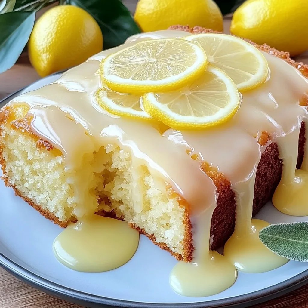 Lemon Cake That Stays Moist: The Incredible 7-Step Recipe