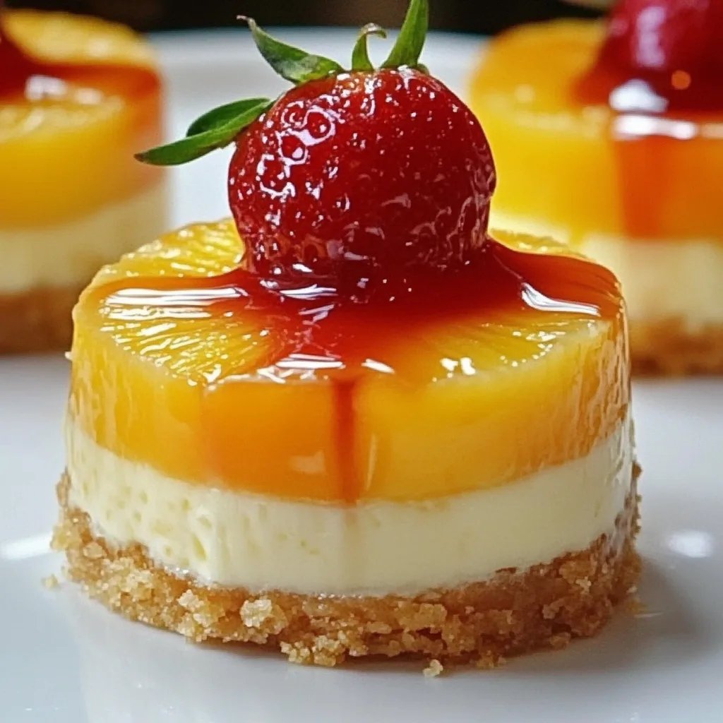 Individual Pineapple Cheesecakes Bliss: An Incredible 7-Step Recipe