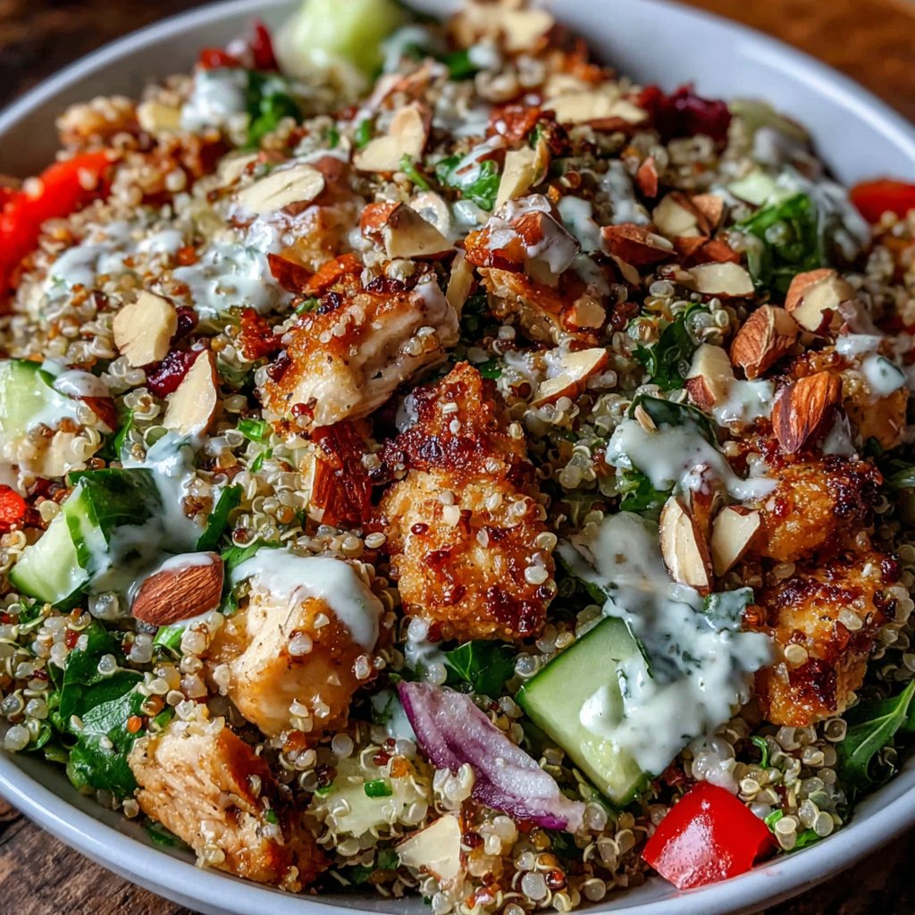 Chicken Quinoa Power Salad
