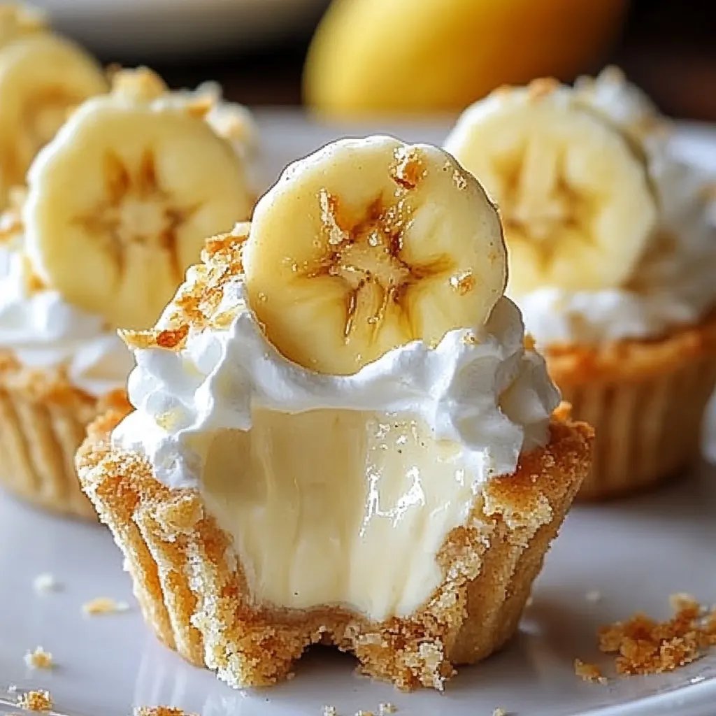 Easy No-Bake Mini Banana Cream Pies: An Amazing Ultimate Recipe