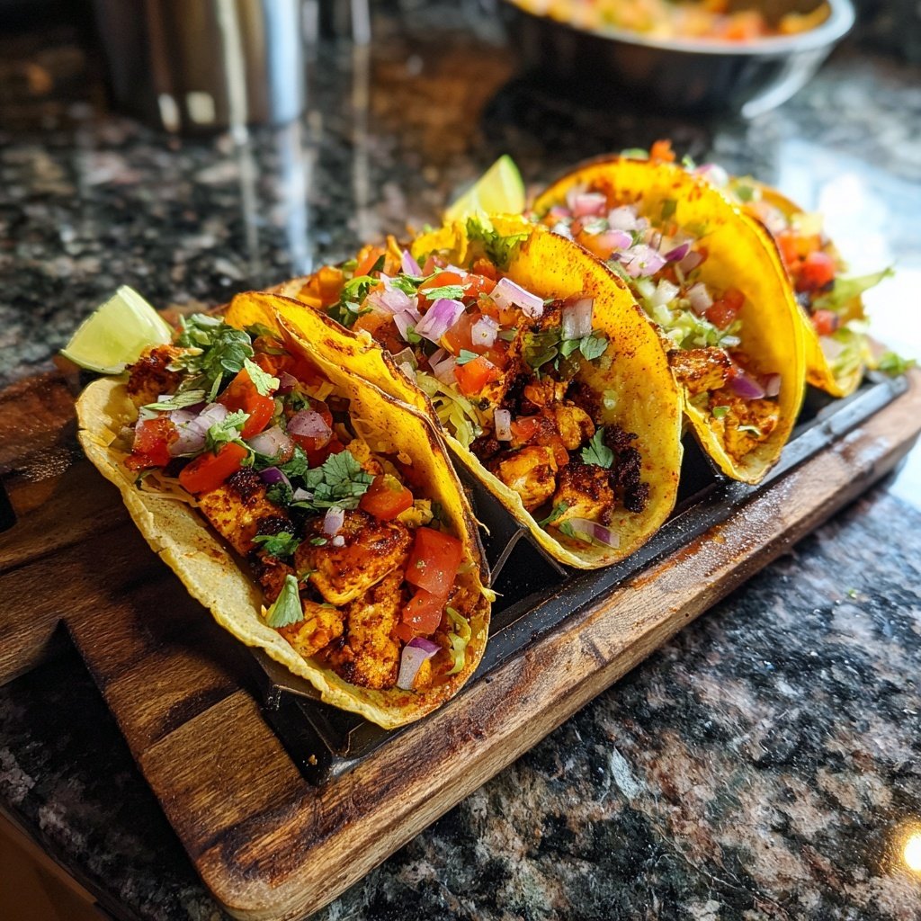 Spicy Grilled Tofu Tacos