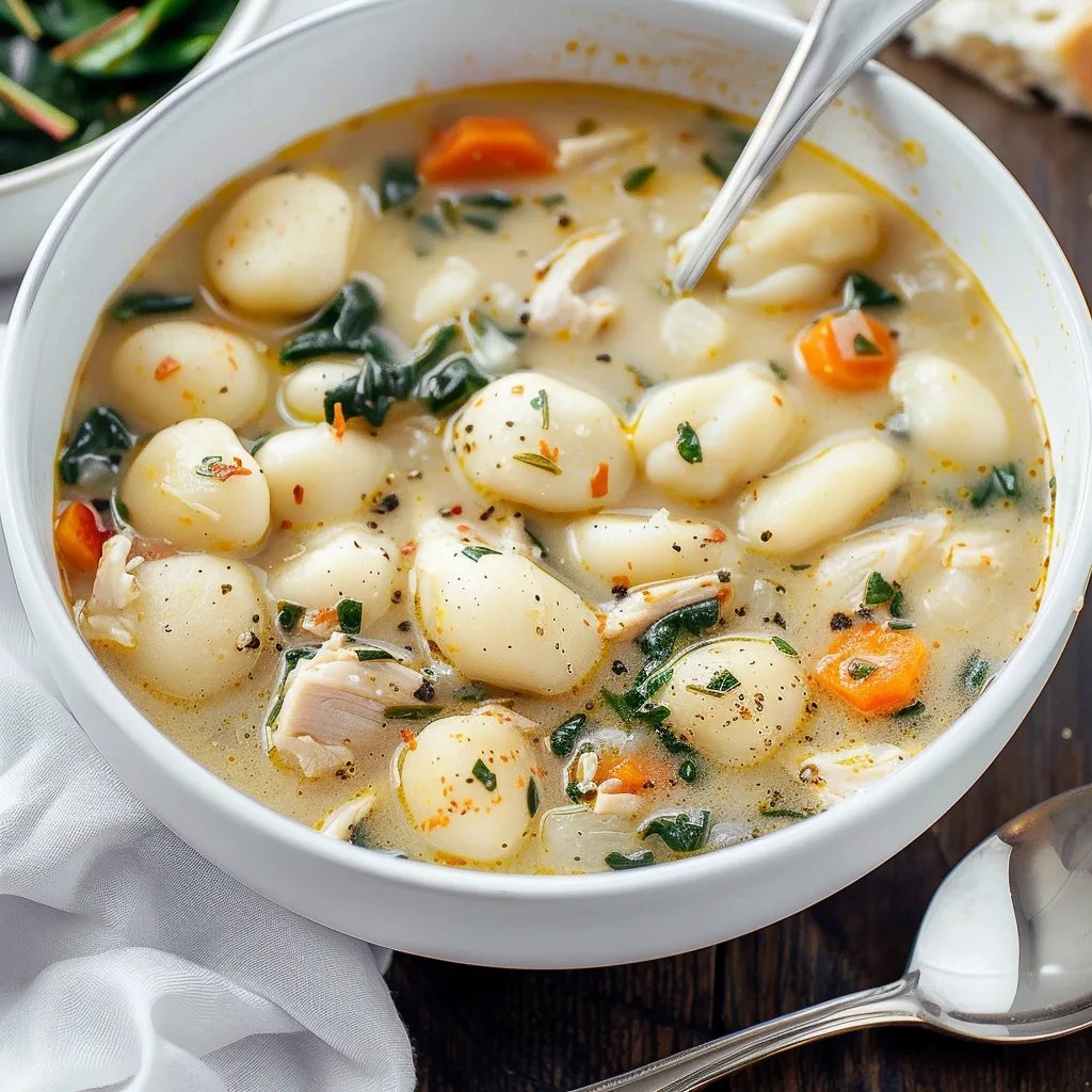 Olive Garden Chicken Gnocchi Soup Recipe